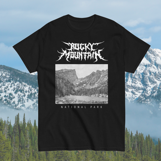 Rocky Mountain National Park Death Metal T-Shirt