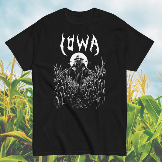 Iowa Death Metal Black Short Sleeve T-Shirt