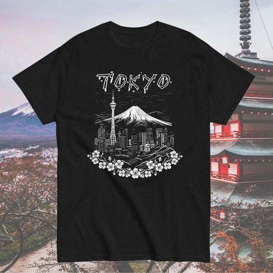 Tokyo, Japan Death Metal Black Short Sleeve T-Shirt