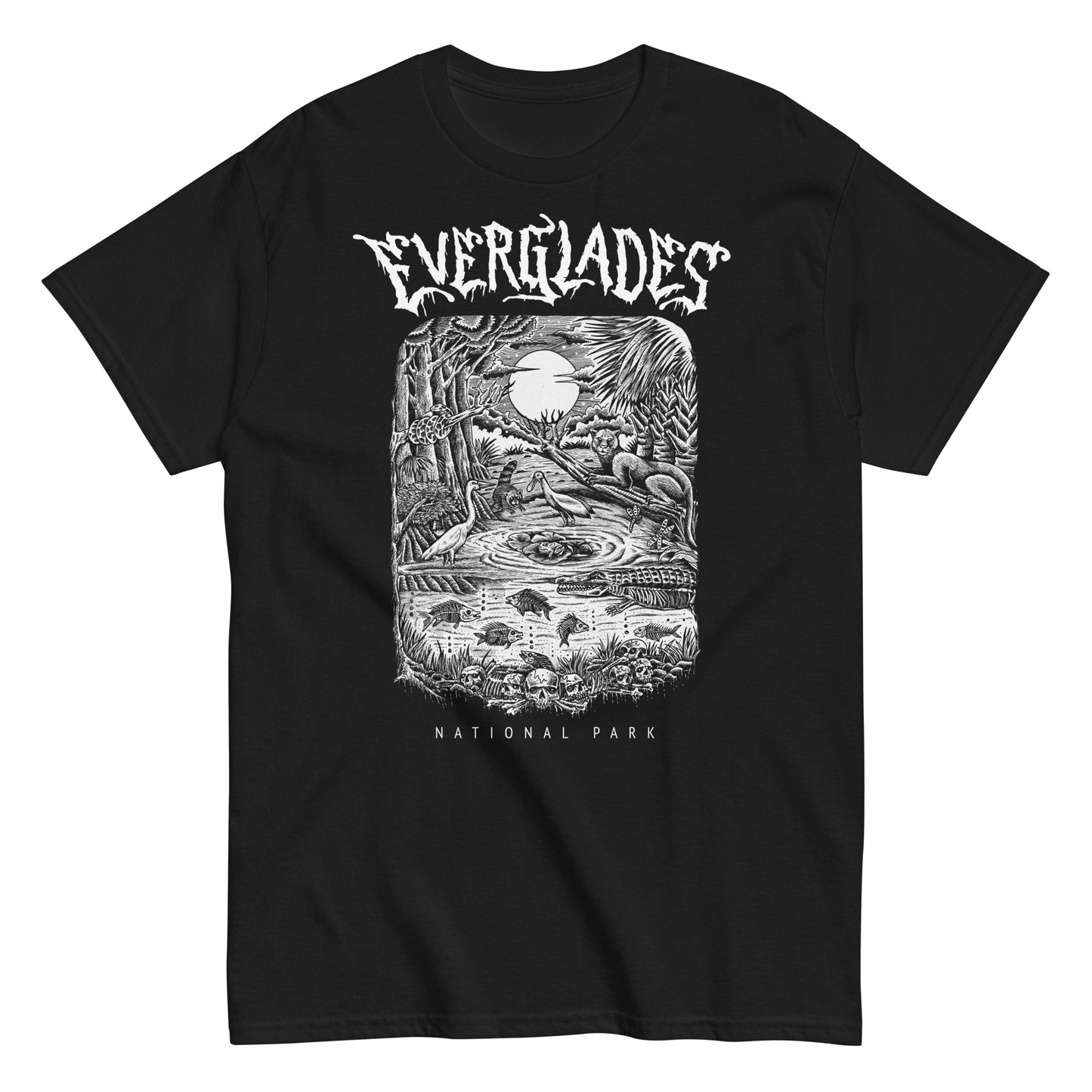 Everglades National Park Death Metal T-Shirt