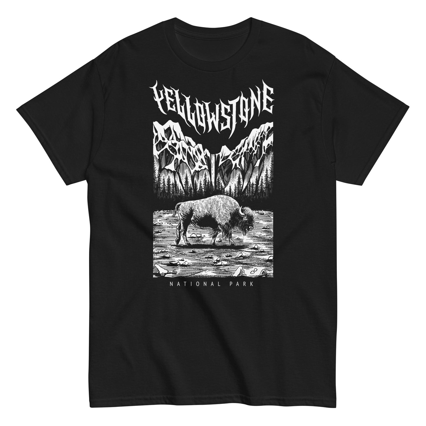 Yellowstone National Park Death Metal T-Shirt