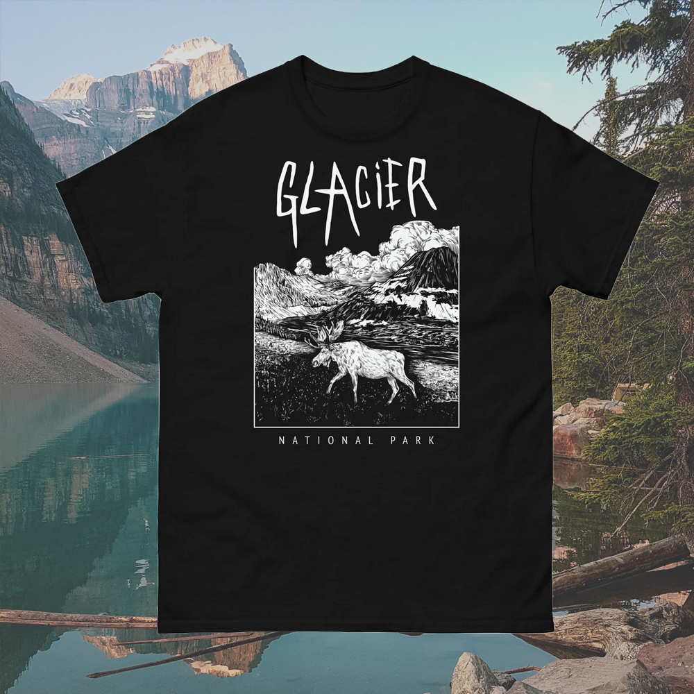 Glacier National Park Death Metal T-Shirt