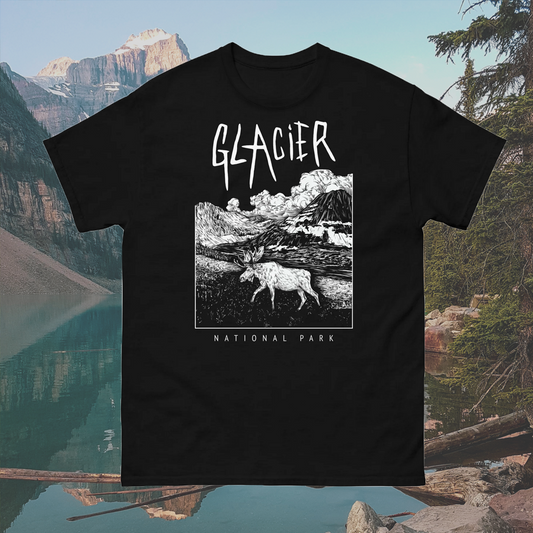 Glacier National Park Death Metal T-Shirt