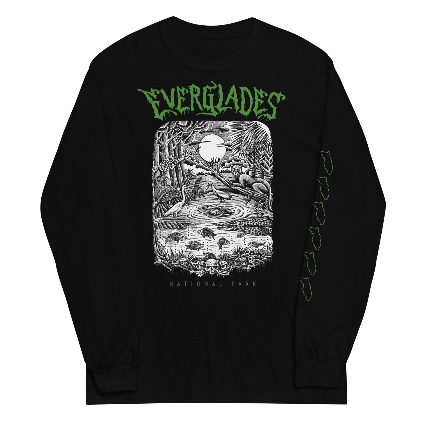 Everglades National Park Special Edition Death Metal T-Shirt