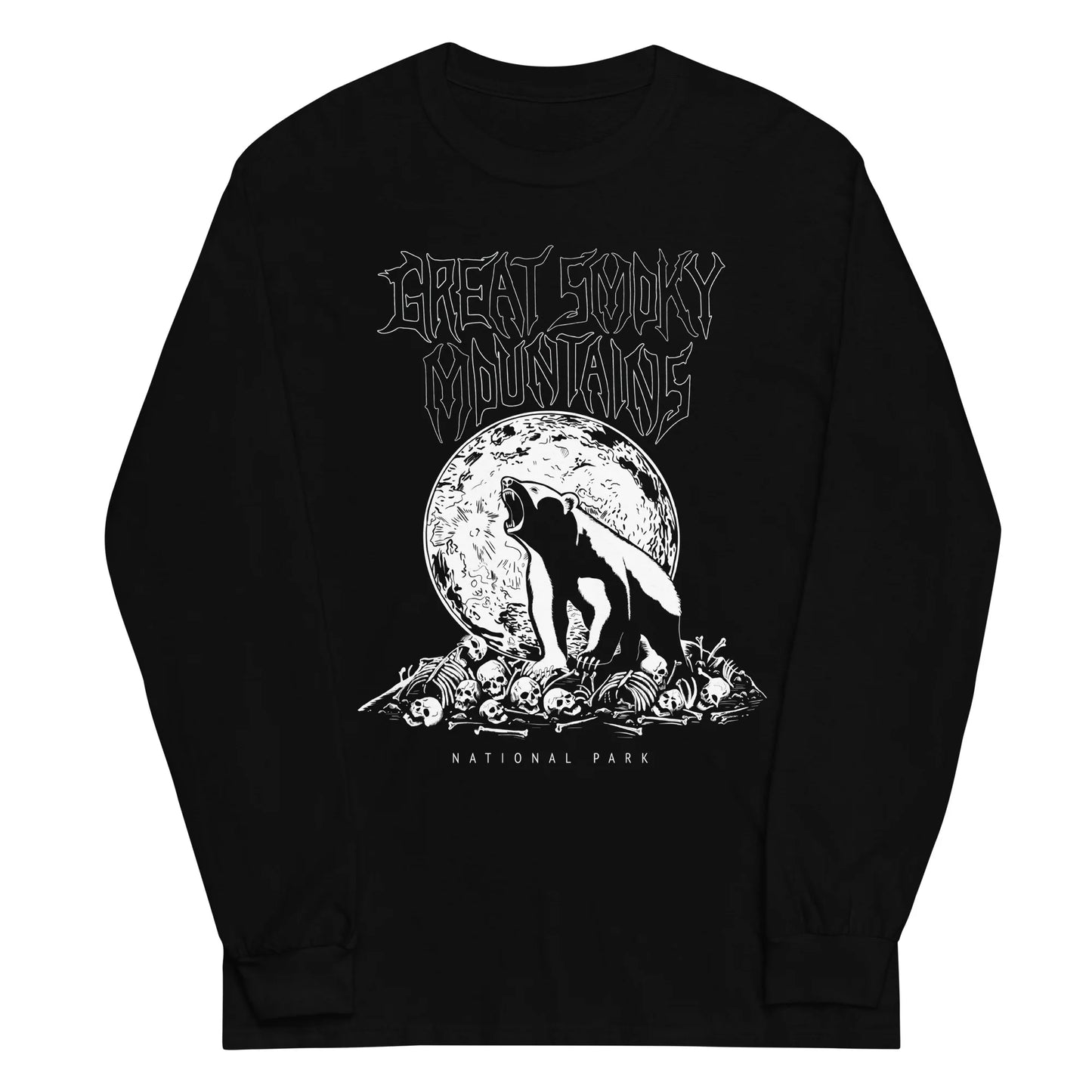 Great Smoky Mountains National Park Death Metal T-Shirt