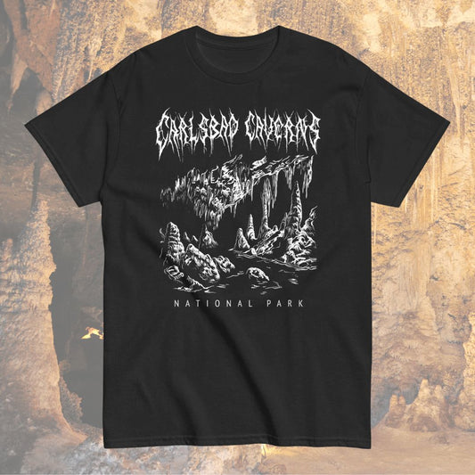 Carlsbad Caverns National Park Death Metal T-Shirt