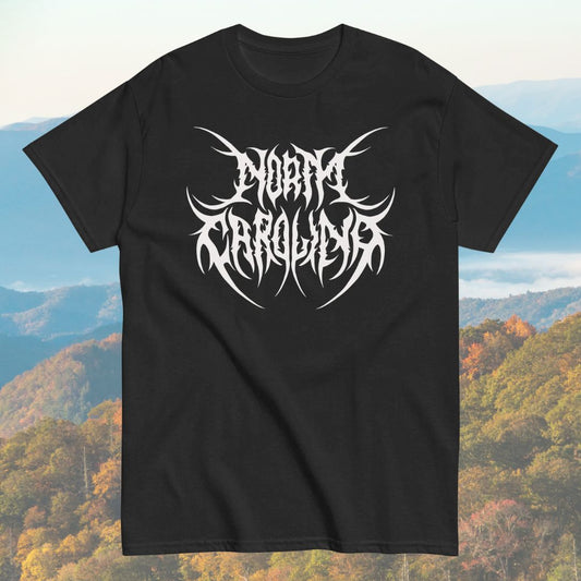 North Carolina Death Metal Short Sleeve Black T-Shirt