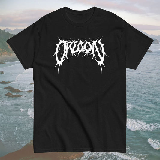 Oregon Death Metal Black Short Sleeve T-Shirt