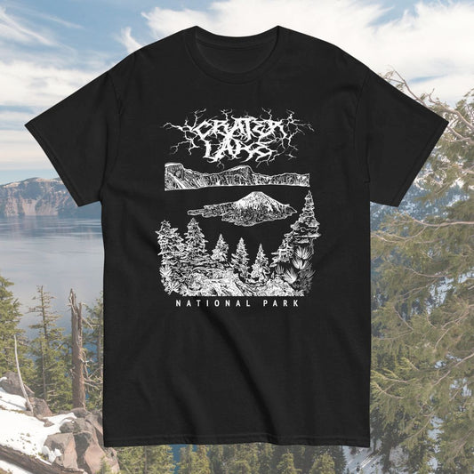 Crater Lake National Park Death Metal T-Shirt