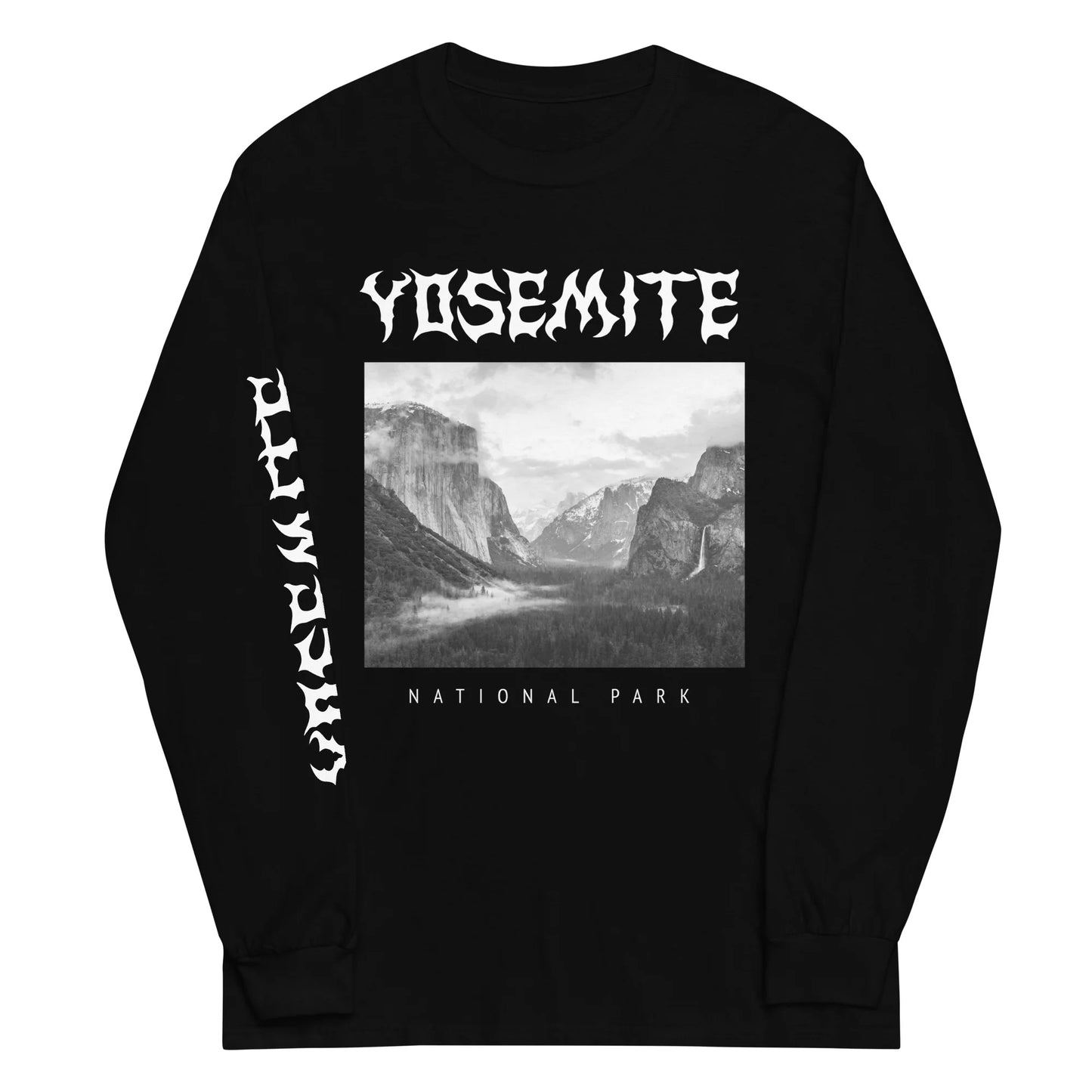 Yosemite National Park Death Metal T-Shirt