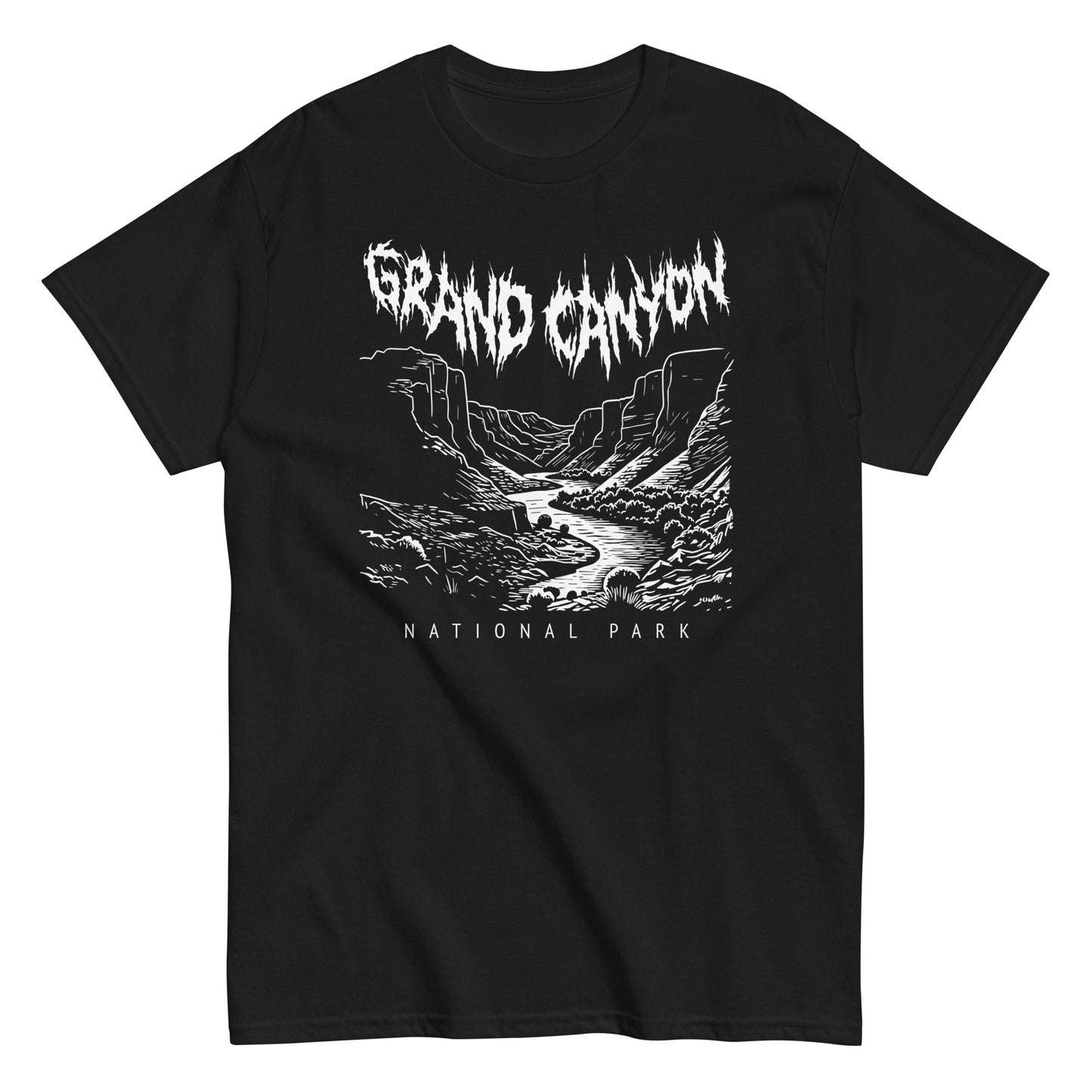 Grand Canyon National Park Death Metal T-Shirt