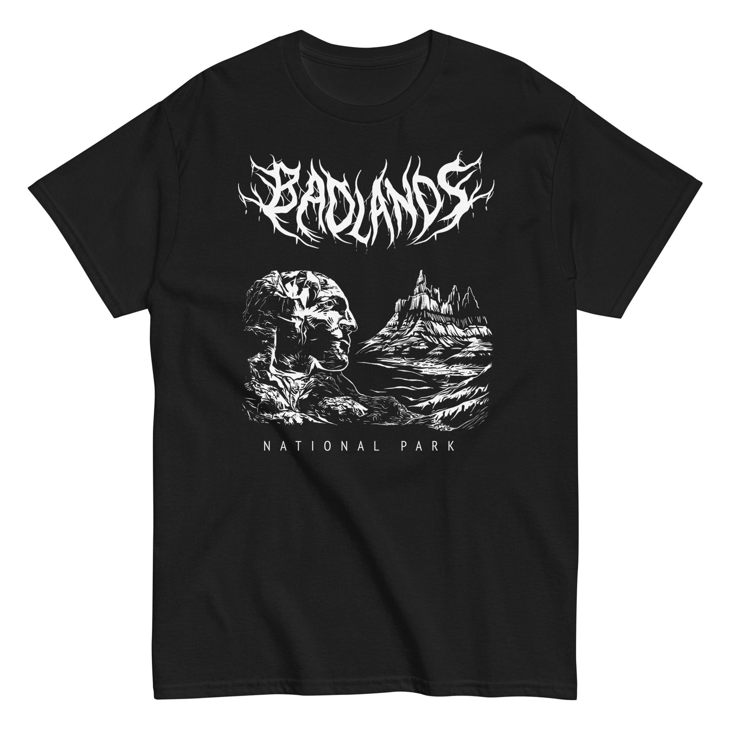 Badlands National Park Death Metal T-Shirt