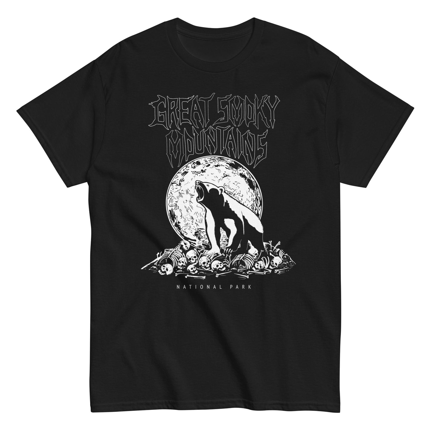 Great Smoky Mountains National Park Death Metal T-Shirt