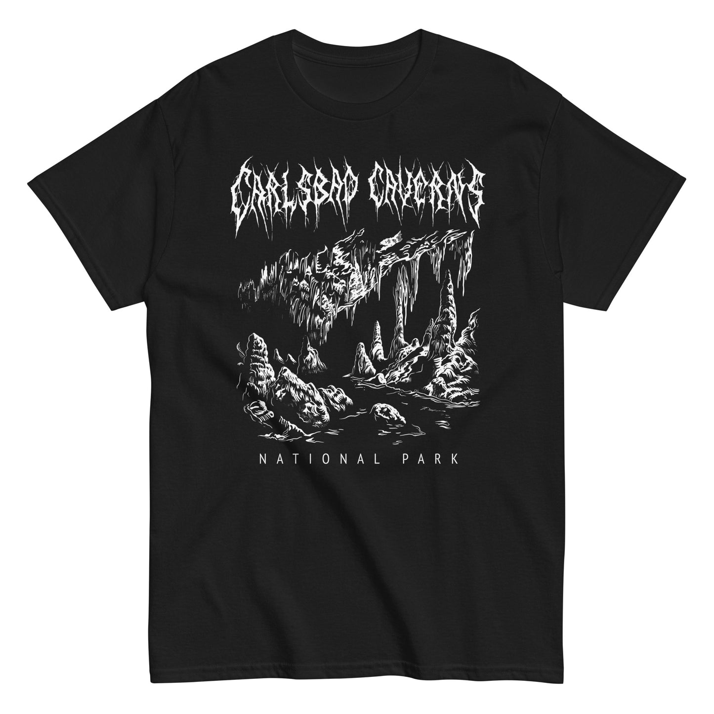 Carlsbad Caverns National Park Death Metal T-Shirt