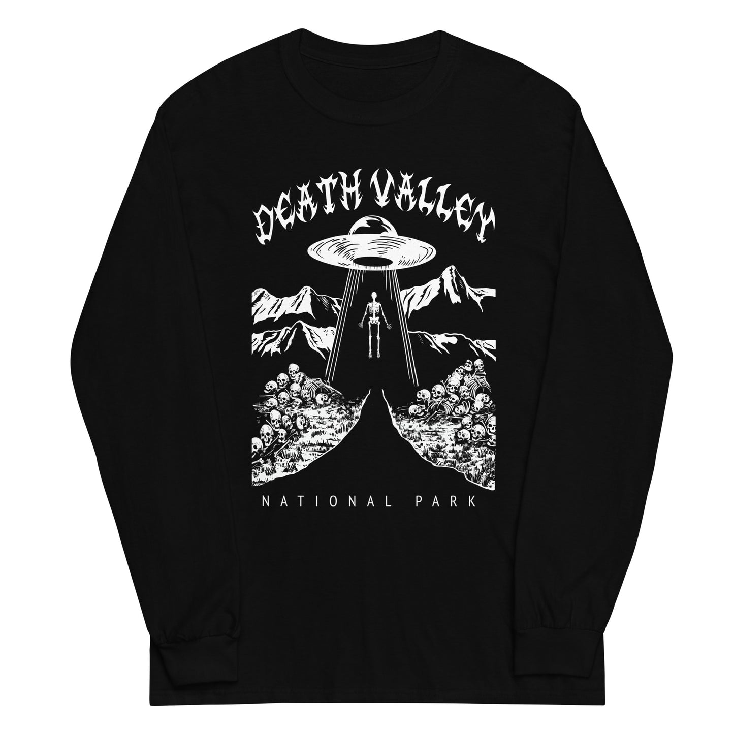 Death Valley National Park Death Metal Long Sleeve T-Shirt
