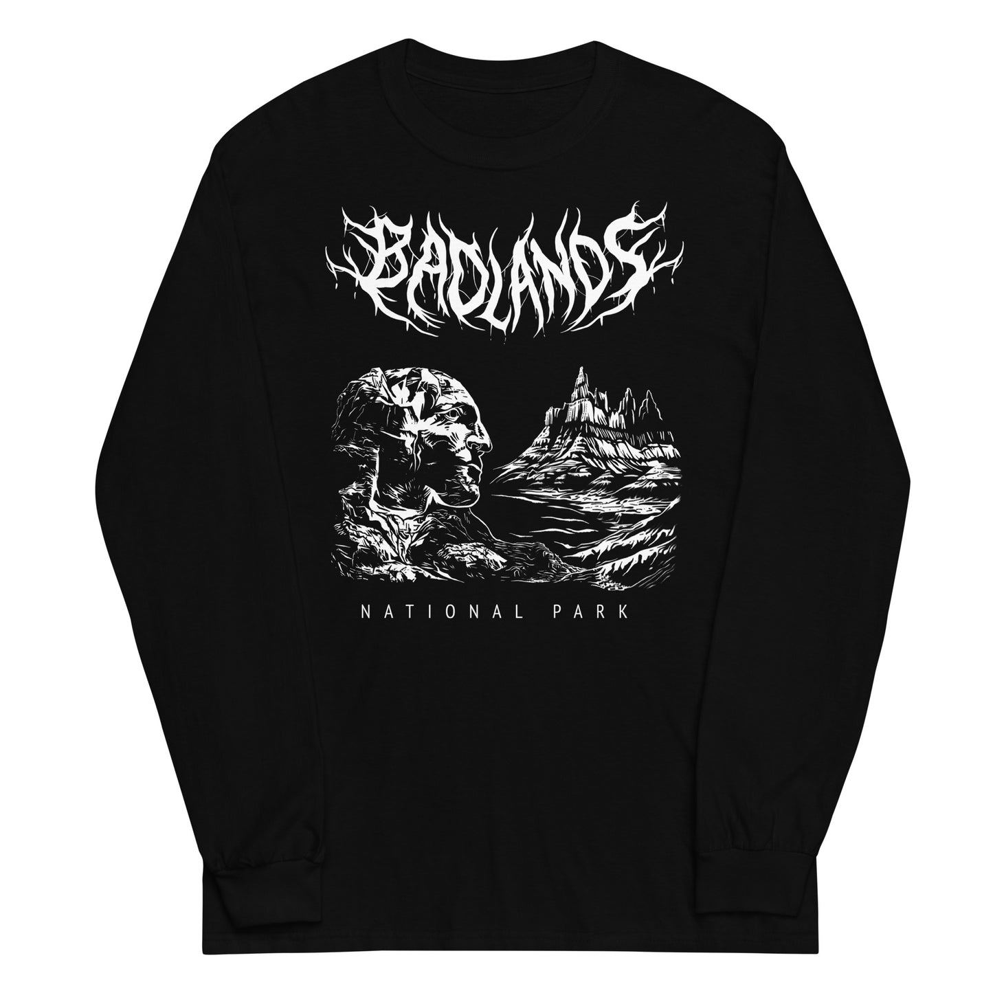 Badlands National Park Death Metal T-Shirt